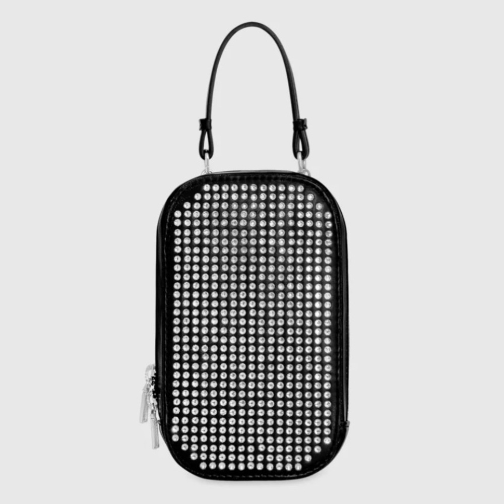 NWT!!! Rebecca Minkoff Phone Crossbody With Crystals!